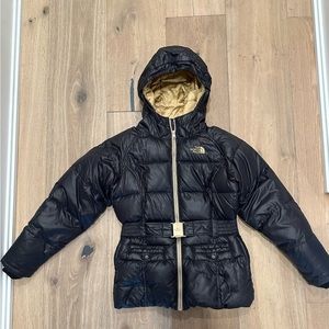 Girls The North Face Belted Jacket Size M